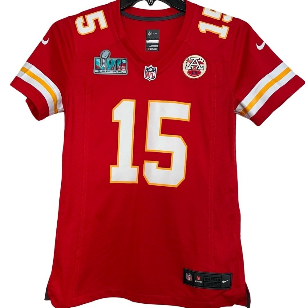 NEW Nike Patrick Mahomes #15 Kansas City Chiefs Super Bowl LVII Jersey Adult S‎